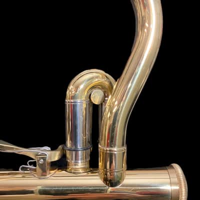 John Packer Ltd JP176 SOPRANO Eb CORNET WITH 1ST AND 3RD VALVE TRIGGERS 2021-2022 - BRASS image 14