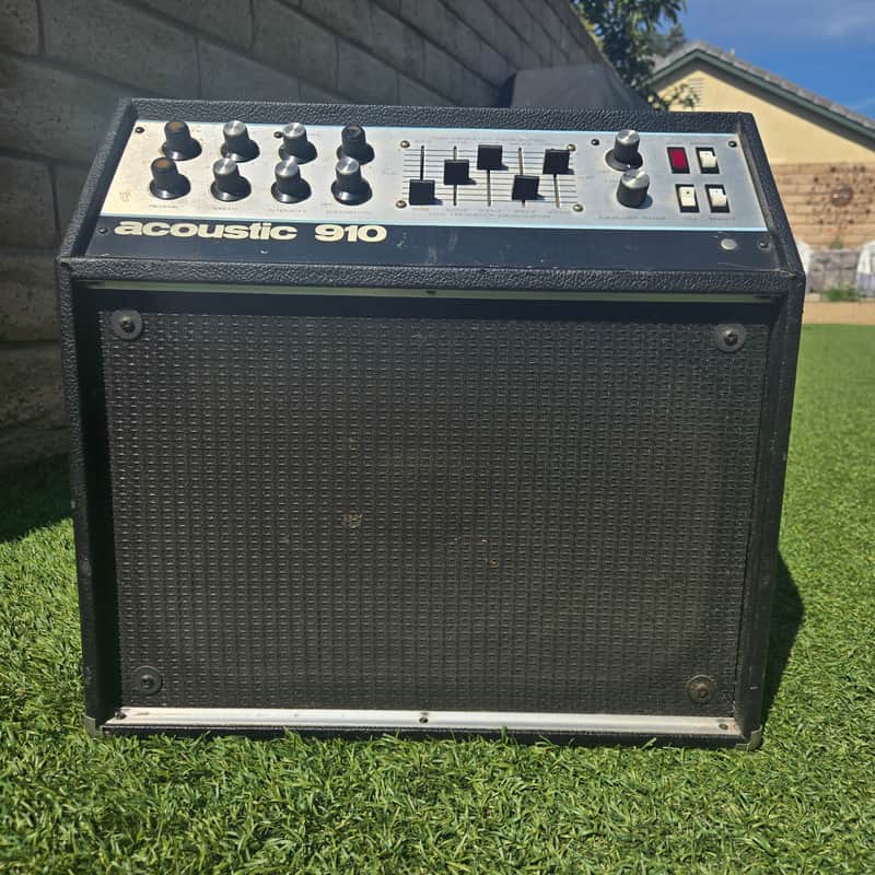 Acoustic Control Corp Model 910 Studio Amplifier 1972-1974 - Very Good