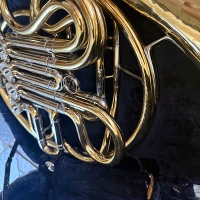 C. G. Conn 6D Double French horn. Made in USA image 5