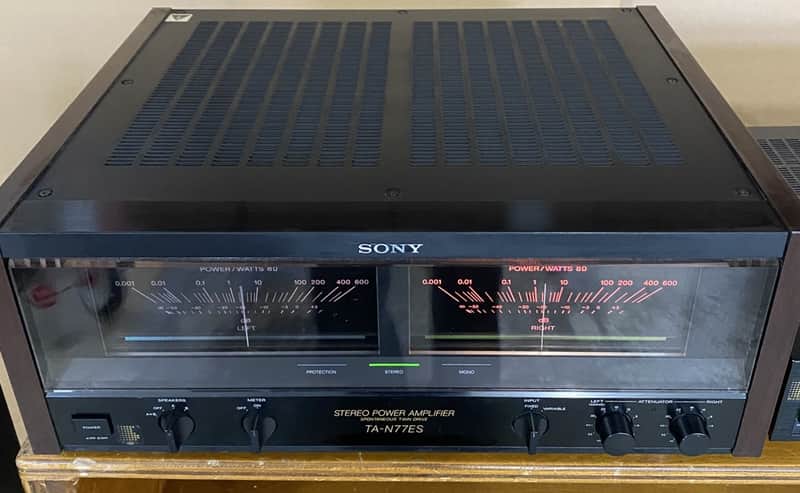 Sony TA-N77ES Power Amplifier - Incredible Condition / Original Box and Manual image 1