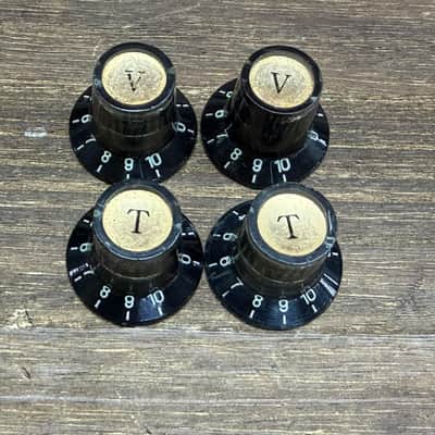 Epiphone Japan Knob Set Of 4 70s guyatone Kawai image 1