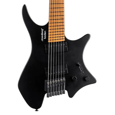 Strandberg Boden Standard N2.7 Headless Multi-Scale Guitar - Black Satin Metallic image 1