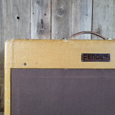 Fender Pro Amp 5D5 Tweed 1954 12AX7 Preamp vs Earlier Octal Preamp - Tweed image 9