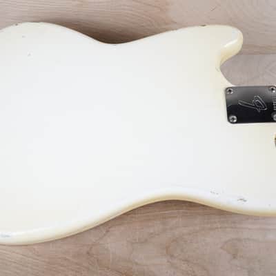 Fender Musicmaster II 1965 Olympic White All Original Vintage Offset w/ OHSC image 10