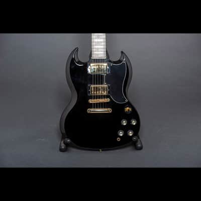 Epiphone SG Custom Inspired by Gibson - Ebony w/ Gold Hardware image 4