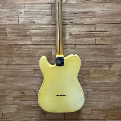 Revelator Retro Sonic T style guitar -White Guard- 2023 - 6lbs 7oz Budz Pickups w/case image 11