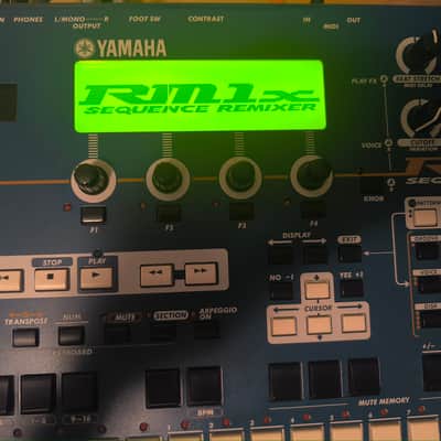Yamaha RM1x Sequence Remixer 2000s - Blue image 7