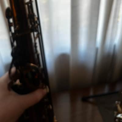 RW Pro Series Tenor Saxophone in Cognac Gold Lacquer with high F# key image 9