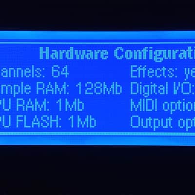 New blue lcd display for all Emu's E and Ultra series - E4 / Ultra series / E4k / E5000 / E5000 Ultra / E64 / E6400 / E6400 Ultra / E4XT / E-Synth / E-Synth Rack (for destinations outside of those specified, please write to me) image 5