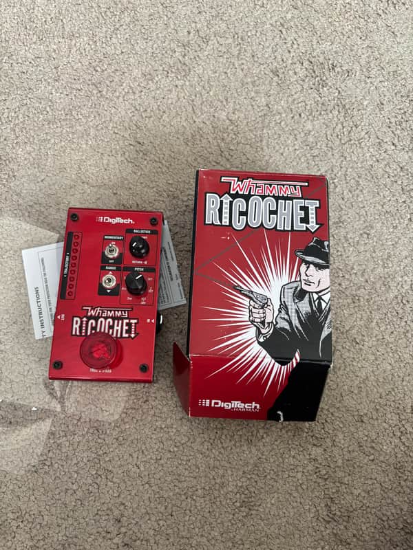 DigiTech Whammy Ricochet Pitch Shifter 2016 - Present - Red image 1