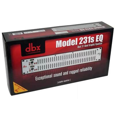 DBX 231S Rackmount Dual 31-Band 1/3 Octave Equalizer image 4