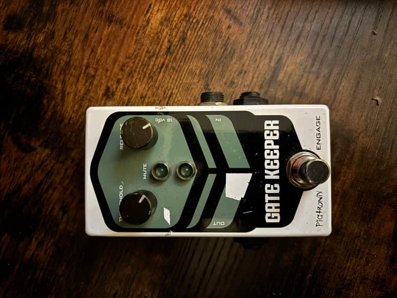 Pigtronix Gate Keeper Noise Gate 2010s - White image 1
