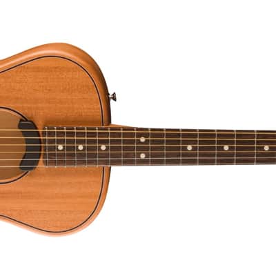 Fender Highway Series Parlor Acoustic Guitar. Rosewood Fingerboard, All-Mahogany image 5