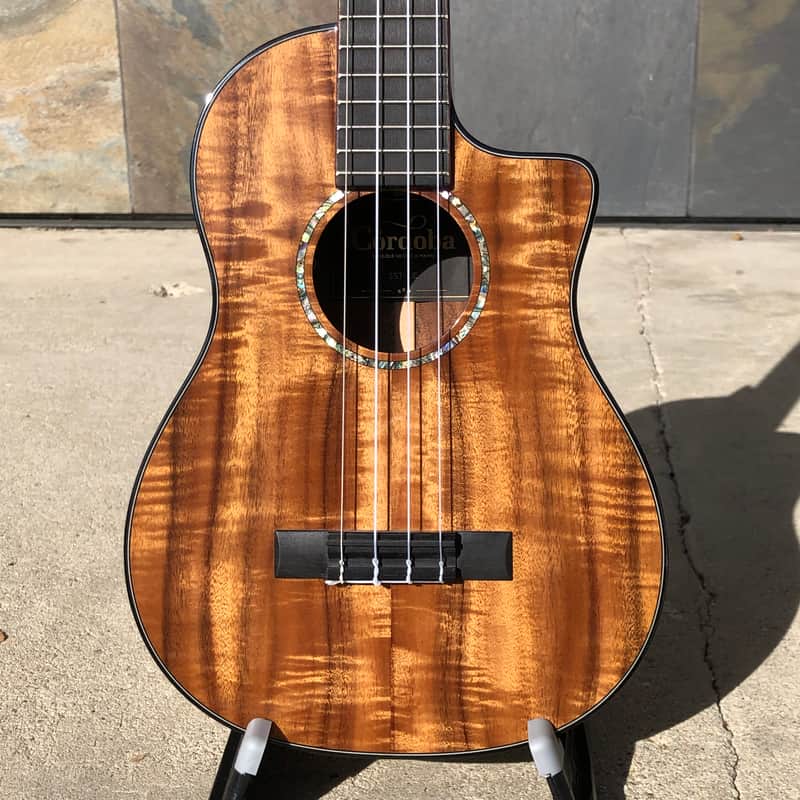 Cordoba 35TC-E Tenor Ukulele, Solid Acacia with Electronics image 1