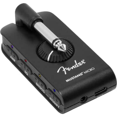 Fender Mustang Micro Guitar Amplifier, Black image 3