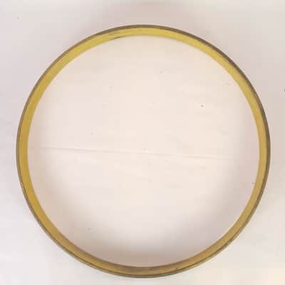 22"x1 3/4"x1/4"Bass Drum Hoop/Rim Red Exterior Paint No Inlay Channel In Round image 5