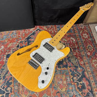1972 Fender Thinline Reissue Model TN72 Ash Natural MIJ *6.58 lbs*- 2015 image 3