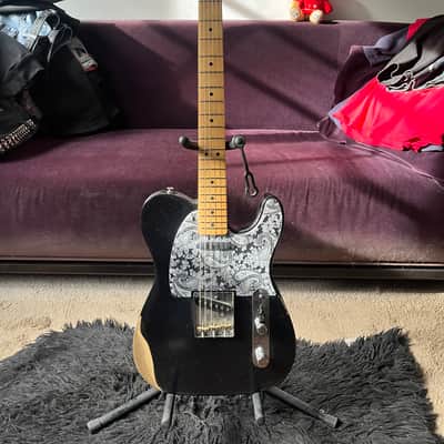 Fender Brad Paisley Road Worn Telecaster 2025 - Present - Black Sparkle image 1