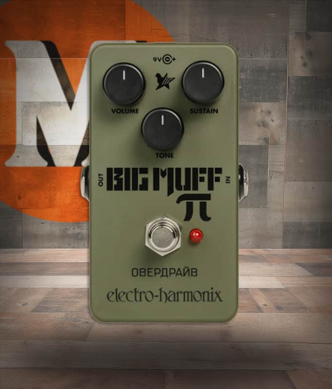 Electro-Harmonix Green Russian Big Muff Distortion / Sustainer (RUS BM) image 1
