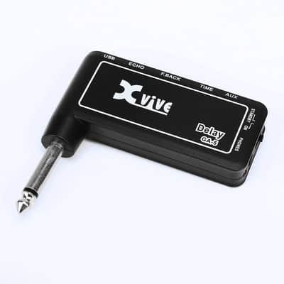 Xvive GA5 Rechargeable Electric Guitar Plug Headphone Amplifier Built-in Delay Effect,price include the import duty for US buyer image 6
