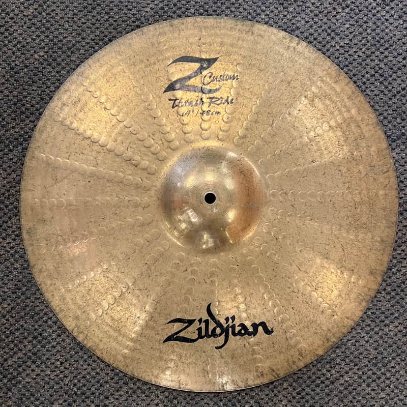 USED Zildjian Z Custom Thrash Ride Cymbal 19" image 1