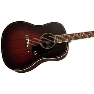 Gretsch Jim Dandy Dreadnought Acoustic Guitar - Deep Cherry Burst image 4