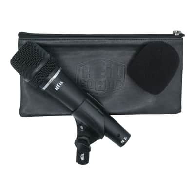 Heil PR 37 Dynamic Microphone for Live Sound Applications, XLR Microphone for Live Music, Wide Frequency Response, Ultra-Clear Sound, Superior Rear Noise Rejection, and Durable Construction - Black image 4