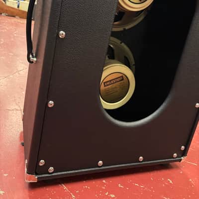 Two Rock 2x12" Open-Back Vertical Guitar Speaker Cabinet Black image 11