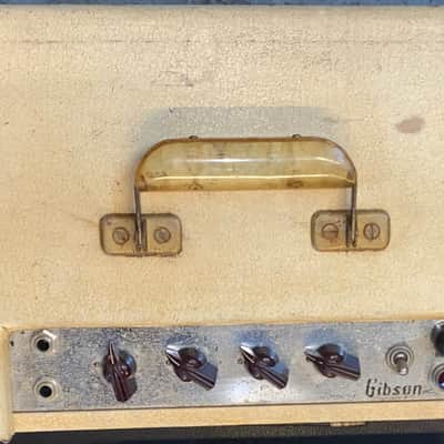 Gibson 1960 GA-8T Discoverer  1960 - White Tolex image 2