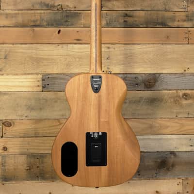 Fender Highway Series Parlor Acoustic/Electric Guitar Natural w/ Gigbag image 5