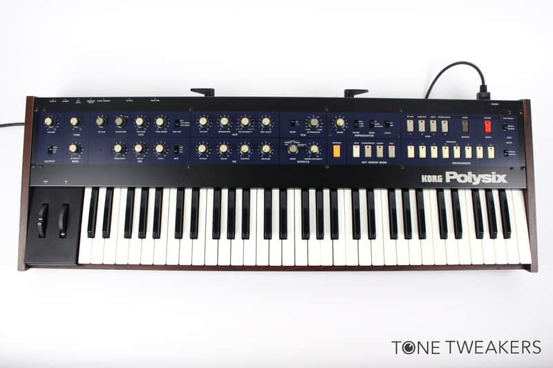 Korg Polysix KIWI MIDI Synthesizer keyboard Pro-Refurbished VINTAGE SYNTH DEALER image 1