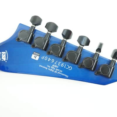 ESP x BanG Dream! M-II SAYO HIKAWA Roselia Model Artist Guitar Flame Maple Alder Pau Ferro image 13