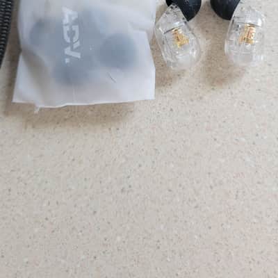 ADV. IEM Model 3 Hi-Res MMCX In-Ear Monitors (Live Edition, Clear) - Clear image 12