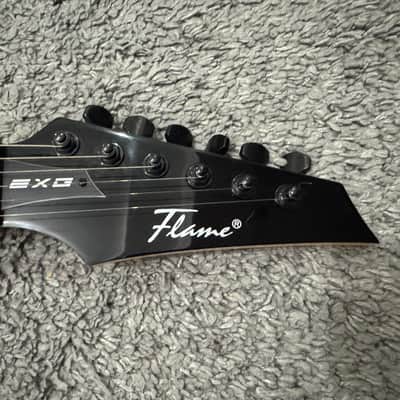 Mayones Flame EXG-6 2006 Custom made in Poland Electric guitar Strat Superstrat Fat strat stratocaster Shred Machine Metal image 6