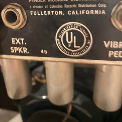 Fender Deluxe Reverb 1966 - Black Face image 7