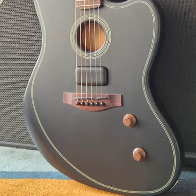 Fender Acoustasonic Standard Jazzmaster 2026 - Black image 3