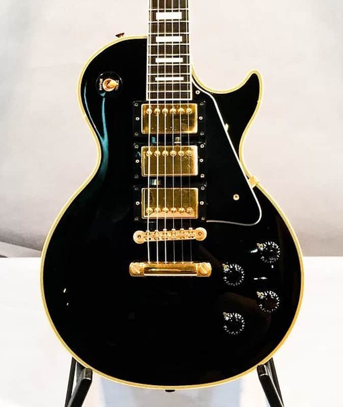 Gibson 1989 Les Paul Custom 35th Anniversary Black Beauty VINTAGE imagen 1