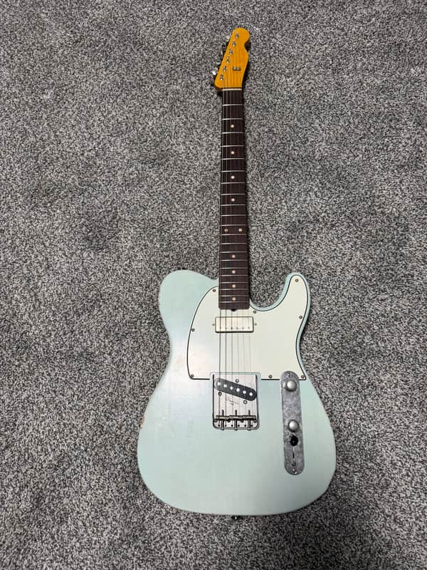 Fender Parts Telecaster (MJT/Allparts) 2025 - Nitro Faded Sonic Blue