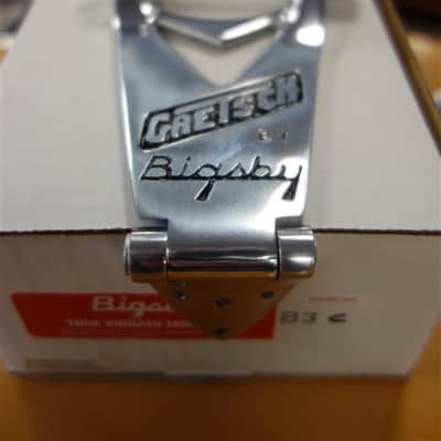 Gretsch Branded Bigsby Tailpiece, Polished Aluminum image 2