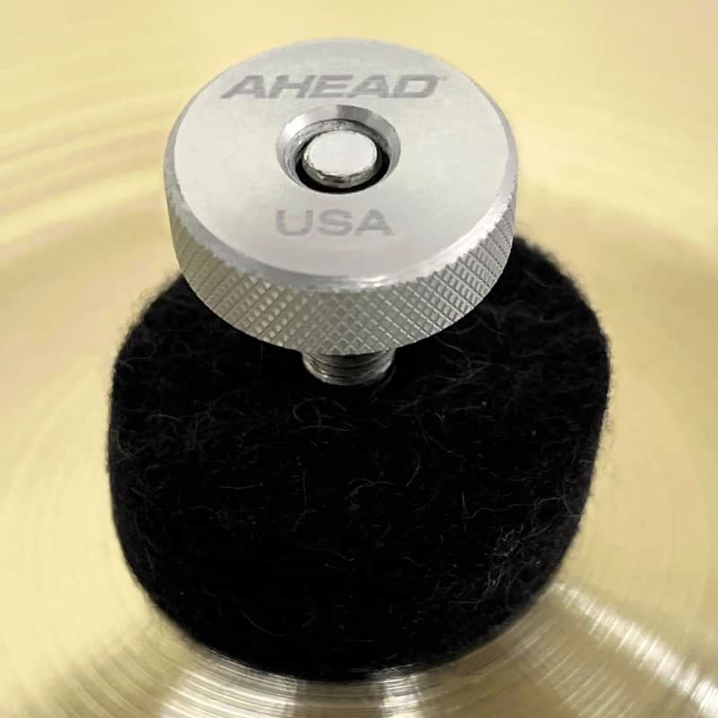 Ahead Speed Nut Cymbal Toppers 4pk - Clear image 1