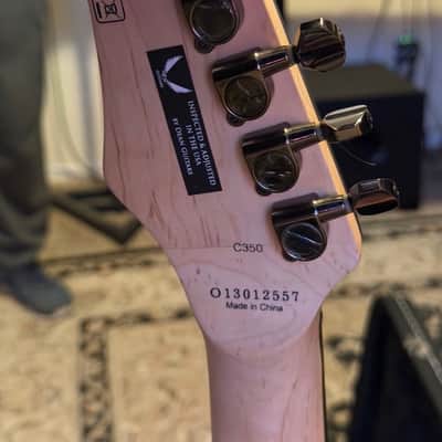 Dean Custom 350 Maple Electric 2010โs - Amber burst image 5