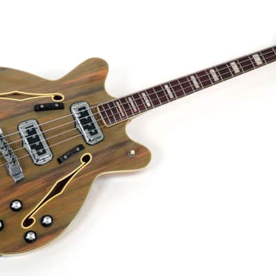1968 Fender Coronado II Wildwood Bass - Rare Green Finish image 3