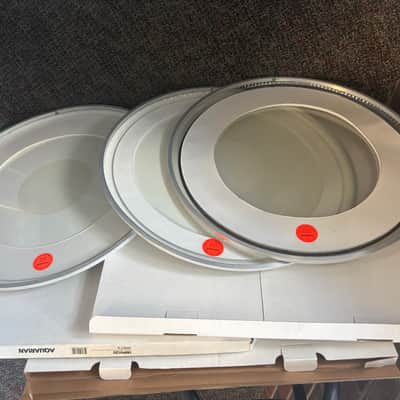 Aquarian 20" Impact II & III COATED and Impact II CLEAR (3 NOS HEADS) image 3