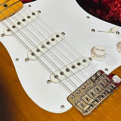 Fender 70th Anniversary American Vintage II 1954 Stratocaster Electric Guitar 2024 - Sunburst image 17