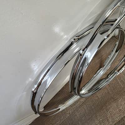 Slingerland snare drum hoops 8 hole stick saver image 3