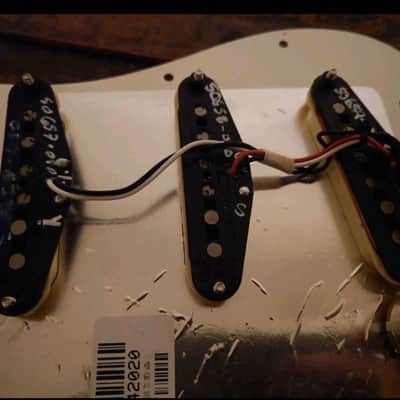 Fender Tex Mex Stratocaster Pickups Loaded Pickguard image 3