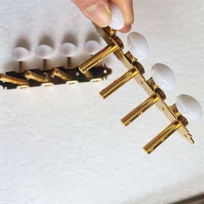 Gold 4R4L Mandolin Tuning Machines Pegs image 8
