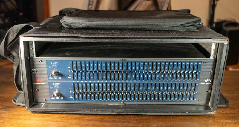 dbx 1231 Dual Channel 31-Band EQ in 4sp Rack Bag (qty2) Price is EACH image 1
