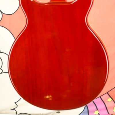 Used 2001 Hamer Newport Electric - Orange Sparkle Guitar, Hard Case image 10