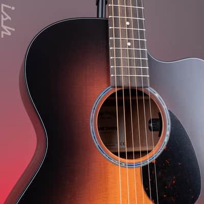 Martin Road Series OMC-10E Modern Acoustic-Electric Guitar 1935 Sunburst *New Model* image 4